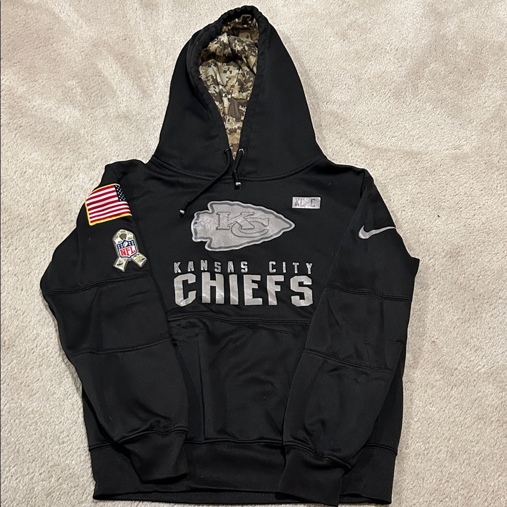 Nike Black Kansas City Chiefs Hoodie